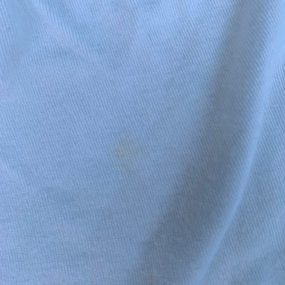 White Lettuce Hem Top - Picture 3 of 4